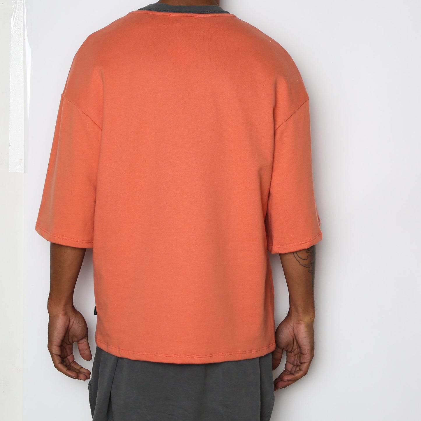 Peach Slouch tee