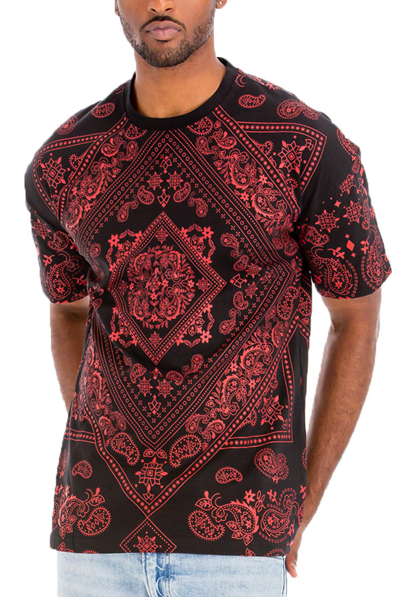 Paisley Print Tshirt