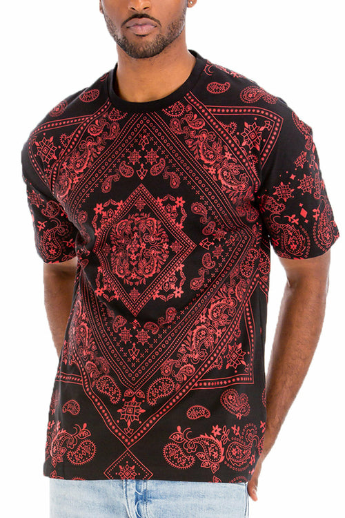 Paisley Print Tshirt