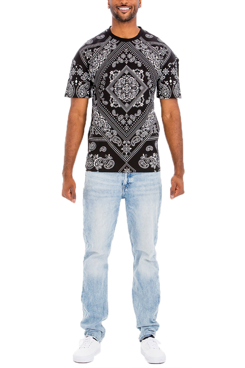 Paisley Print Tshirt