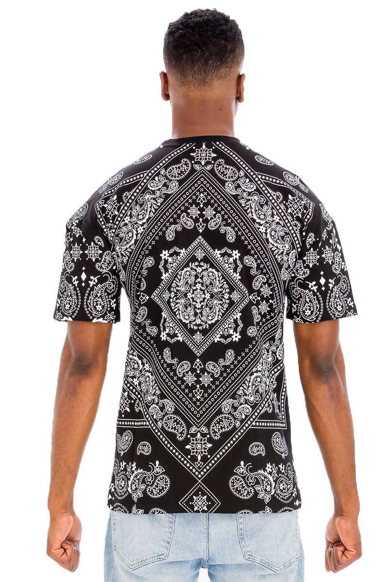 Paisley Crew Tshirt