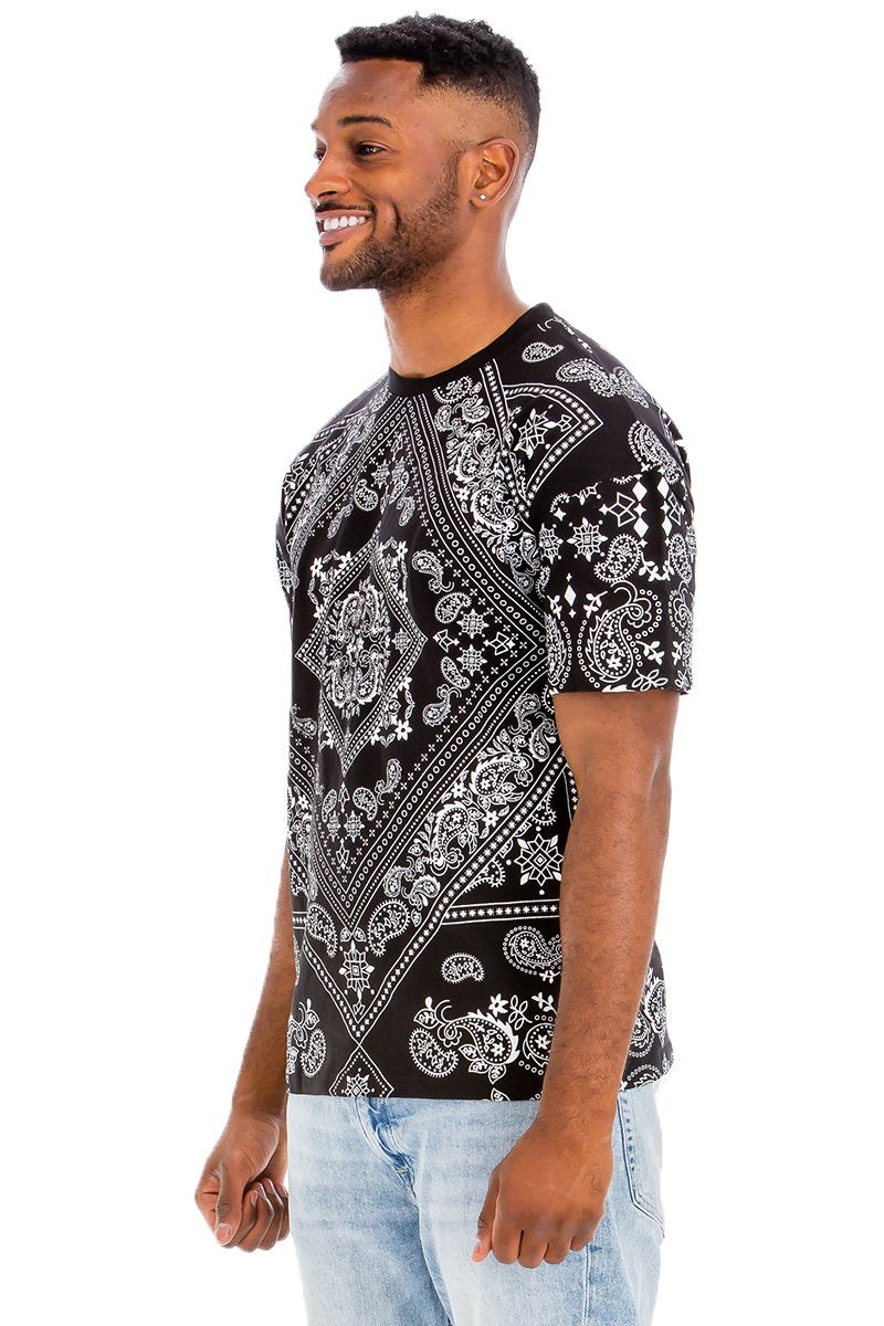 Paisley Crew Tshirt