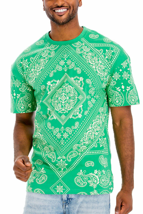 Paisley Print Tshirt