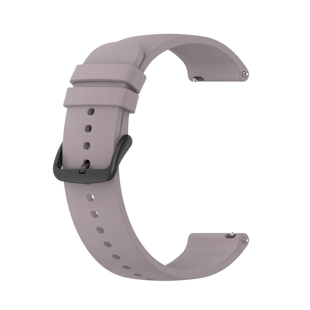 For Amazfit Bip 3 Pro/S Lite/U Pro/GTR 42mm Correa 20mm Silicone Band