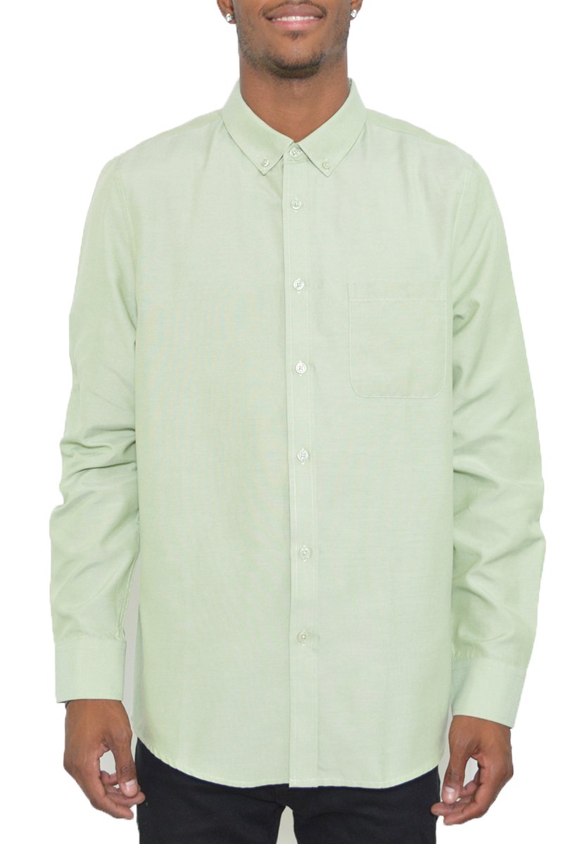 SIGNATURE LONG SLEEVE BUTTON DOWN SHIRT