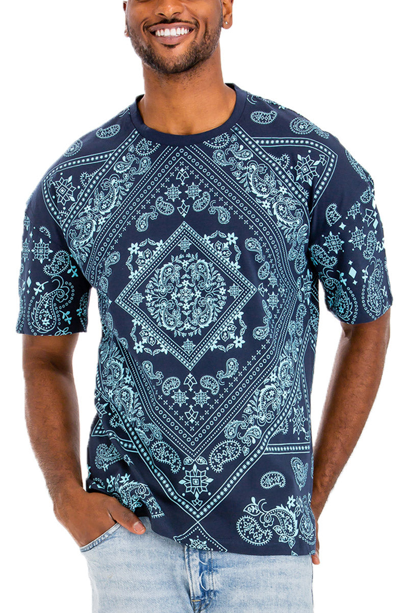 Paisley Print Tshirt