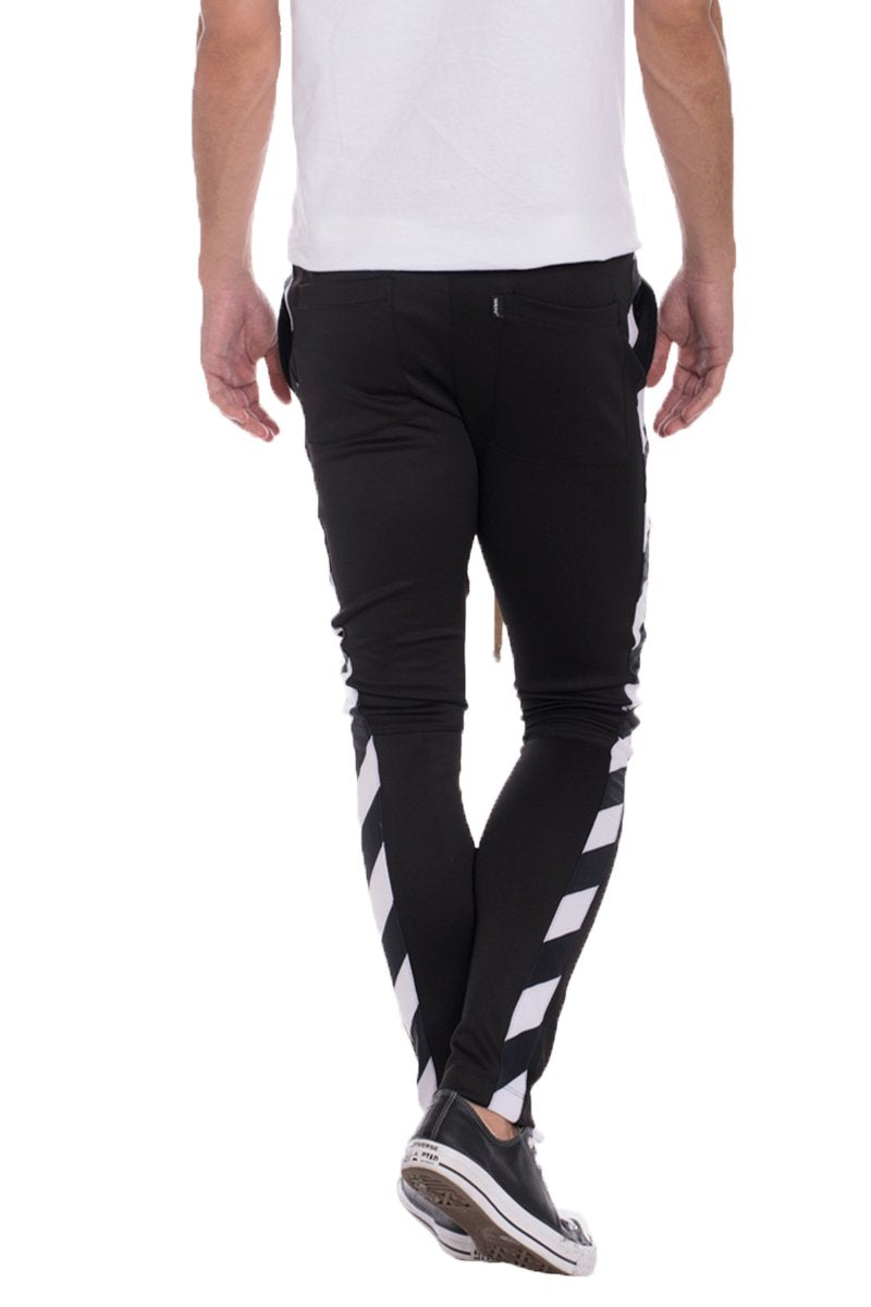 DIAGONAL TRACK PANTS