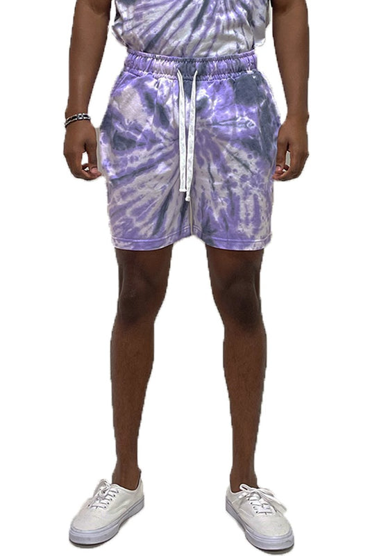 TYE DYE SWEAT SHORTS