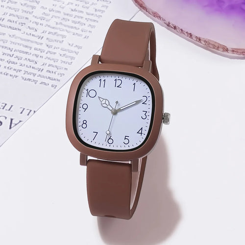 Fashion Brand Bear Women Quartz Watch 2024 Ladies Casual Silicone