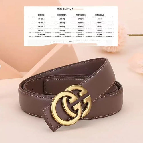 PU Leather Belt Women's Leather Boots Decorated Winter Jeans Fashion