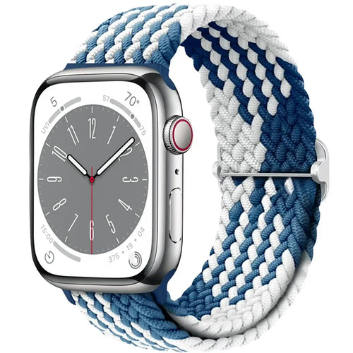 Braided Solo Loop For Apple watch Ultra band 40mm 44mm 41mm 38mm 49mm