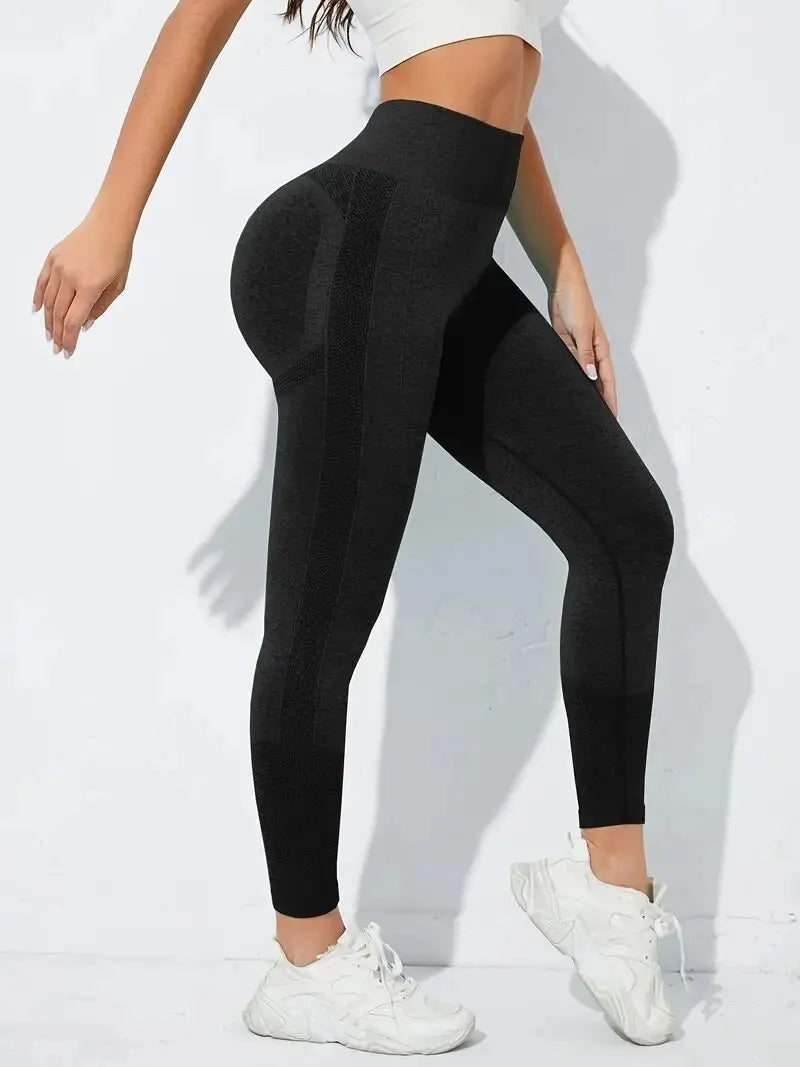 Yoga Sport Women Fitness Seamless Workout Leggings Fashion Push Up