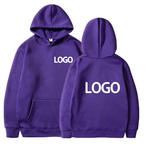 Customized Printed Men Women Hoodie Loose Casual Clothing Fashion Long