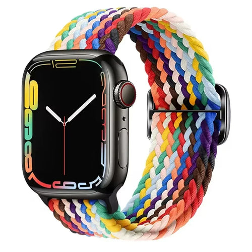 Braided Solo Loop For Apple watch Ultra band 40mm 44mm 41mm 38mm 49mm