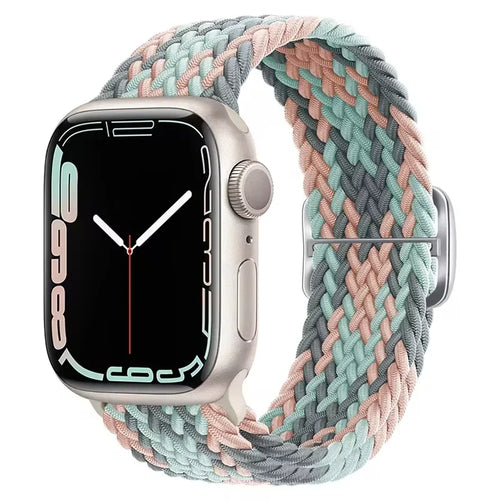 Braided Solo Loop For Apple watch Ultra band 40mm 44mm 41mm 38mm 49mm