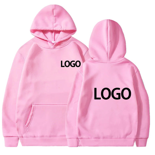 Customized Printed Men Women Hoodie Loose Casual Clothing Fashion Long