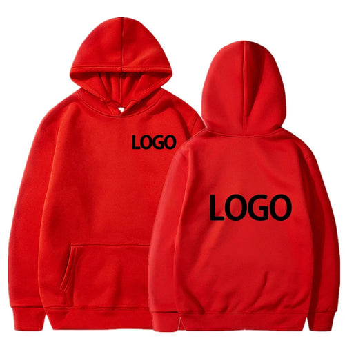 Customized Printed Men Women Hoodie Loose Casual Clothing Fashion Long