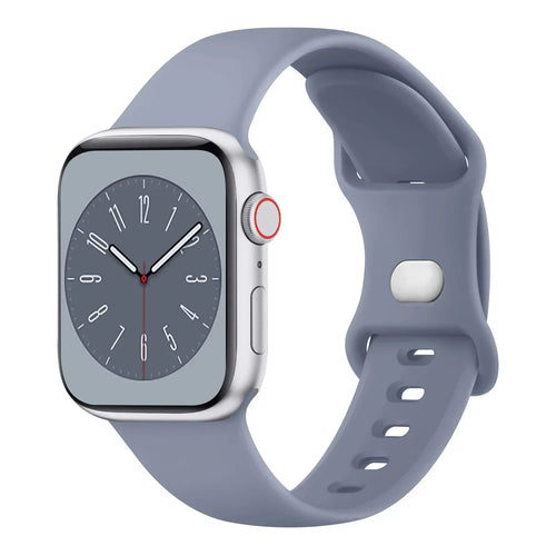 Soft Silicone Band for Apple Watch 9 8 7 6 5 4 3SE Strap Bracelet for