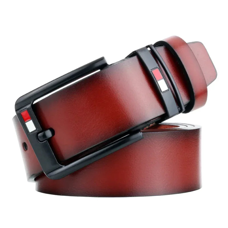 Fashion Luxury Designer Brand Men Belt High Quality PU Leather Strap