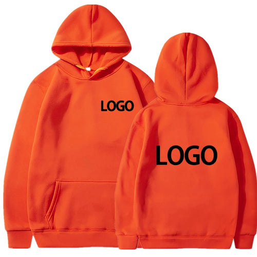 Customized Printed Men Women Hoodie Loose Casual Clothing Fashion Long