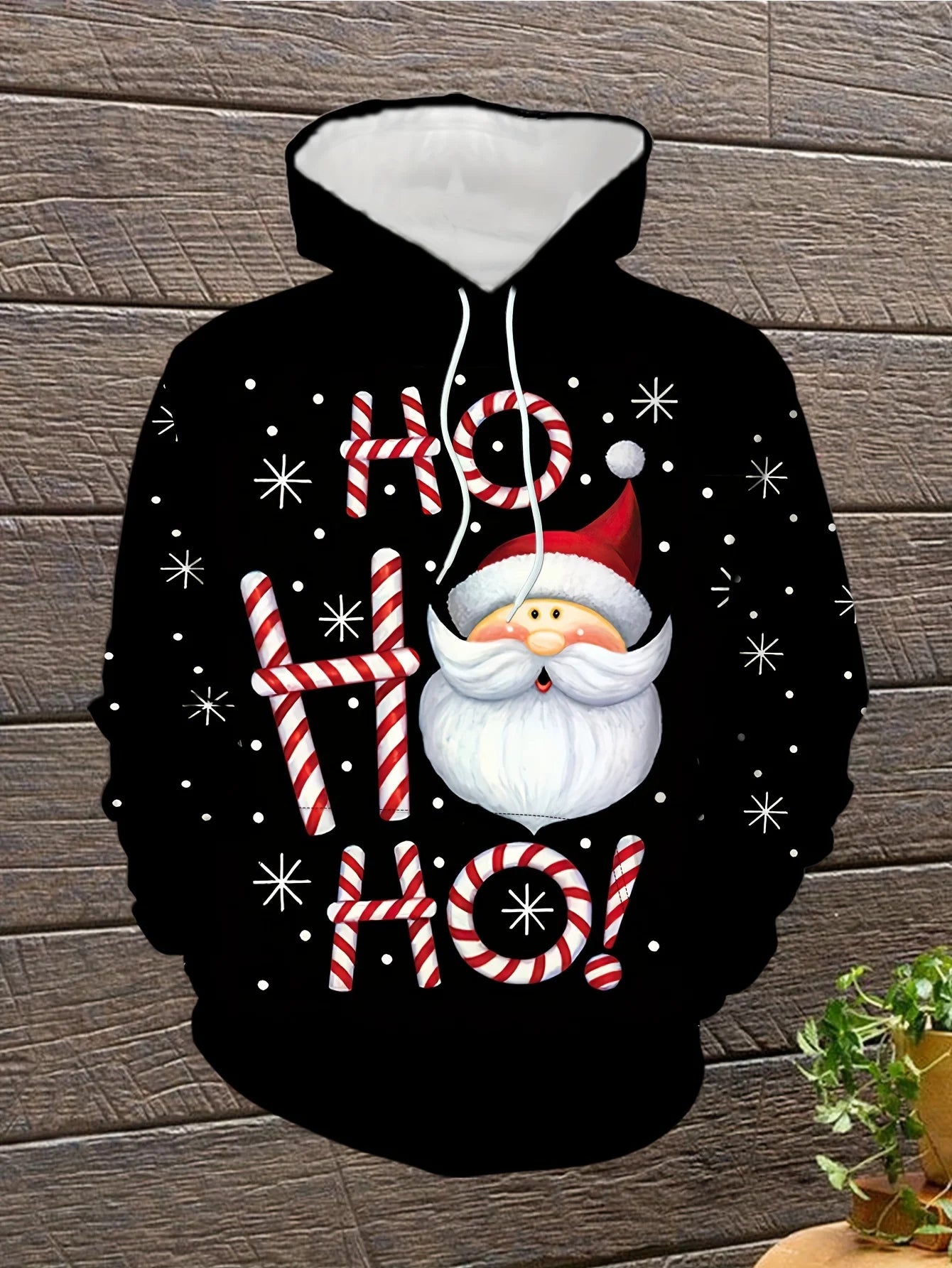 Fashion Christmas Men's Hooded Hoodies 3D Prints  Santa Claus