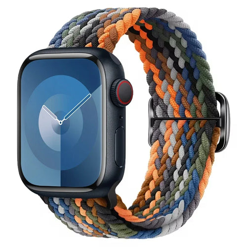 Braided Solo Loop For Apple watch Ultra band 40mm 44mm 41mm 38mm 49mm