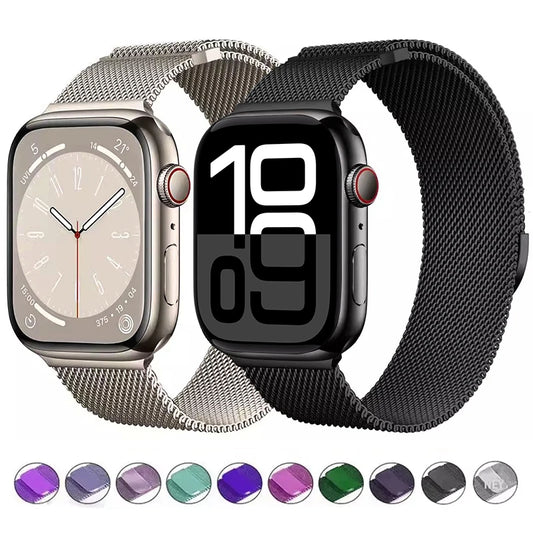 Milanese Loop Strap For Apple Watch Band Ultra 2 49mm 46mm 45mm 44mm