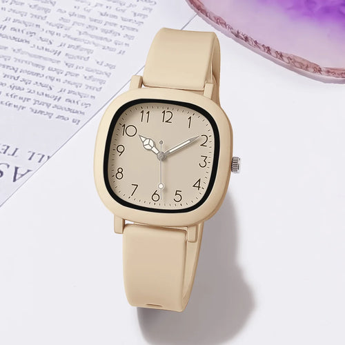 Fashion Brand Bear Women Quartz Watch 2024 Ladies Casual Silicone