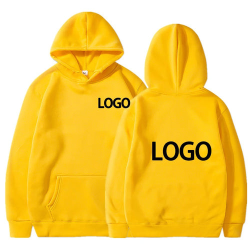 Customized Printed Men Women Hoodie Loose Casual Clothing Fashion Long