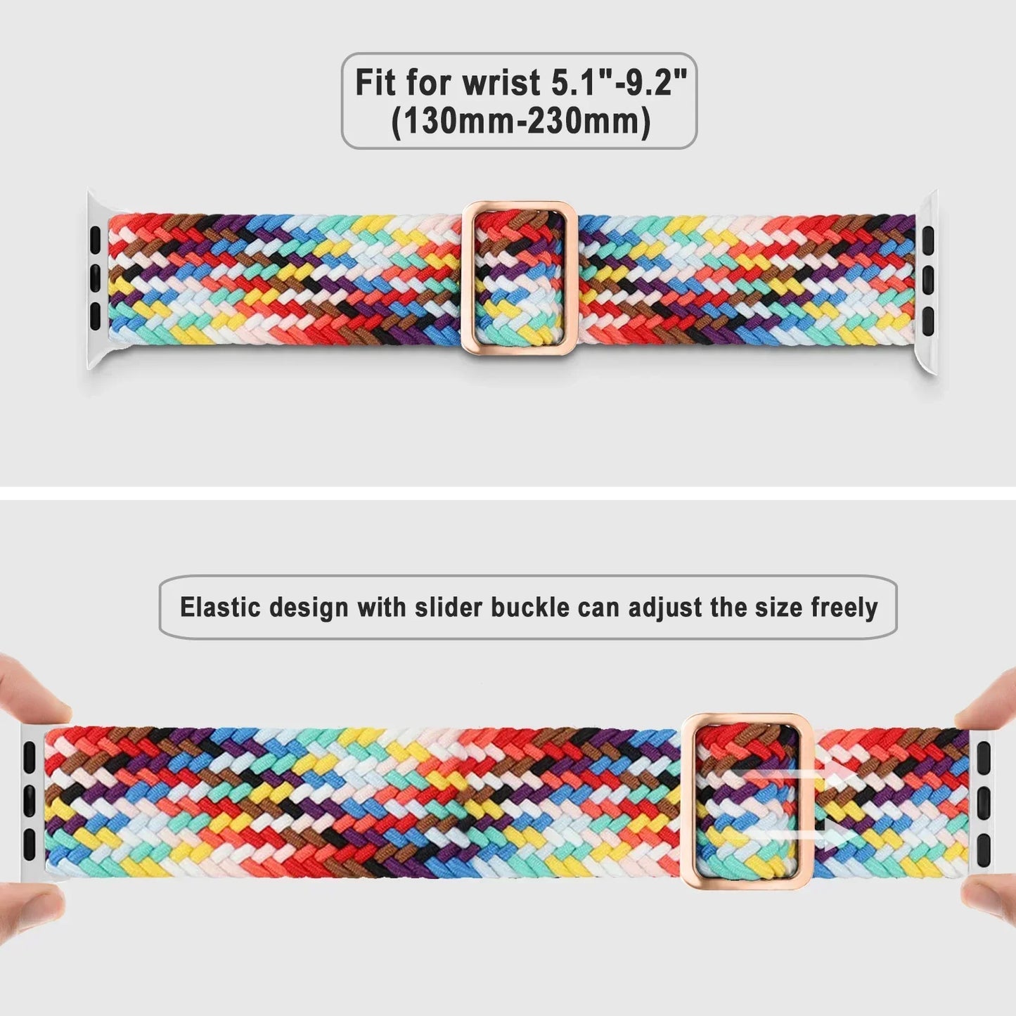 For Apple watch band 44mm 40mm 45mm 49mm 41mm 45 mm correa Braided