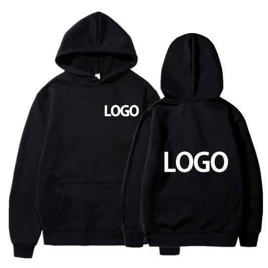 Customized Printed Men Women Hoodie Loose Casual Clothing Fashion Long