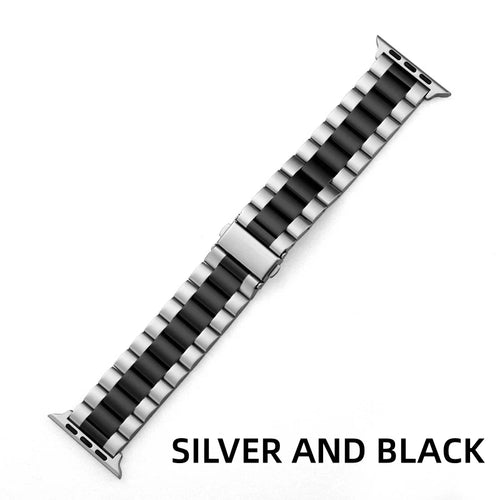 stainless steel strap for apple watch band 38/42mm 41mm 40/44mm 45mm