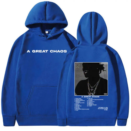 Rapper Ken Carson A Great Chaos Album Hoodies Men Women Fashion