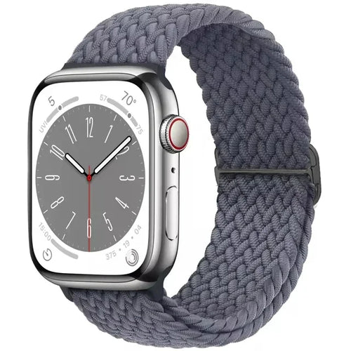 Braided Solo Loop For Apple watch Ultra band 40mm 44mm 41mm 38mm 49mm