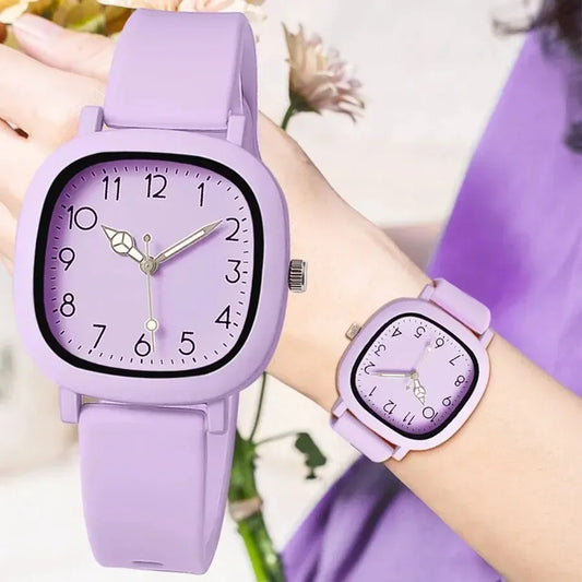 Fashion Brand Bear Women Quartz Watch 2024 Ladies Casual Silicone