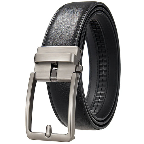 Genuine Leather Click Belts for Men Luxury Brand Designer Fashion