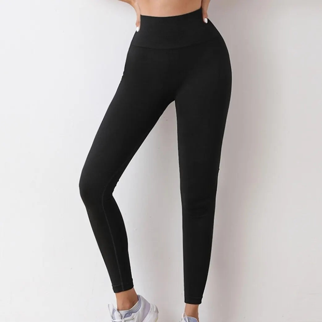 Women Butt Lifting Yoga Leggings Elastic Workout High Waist Tummy