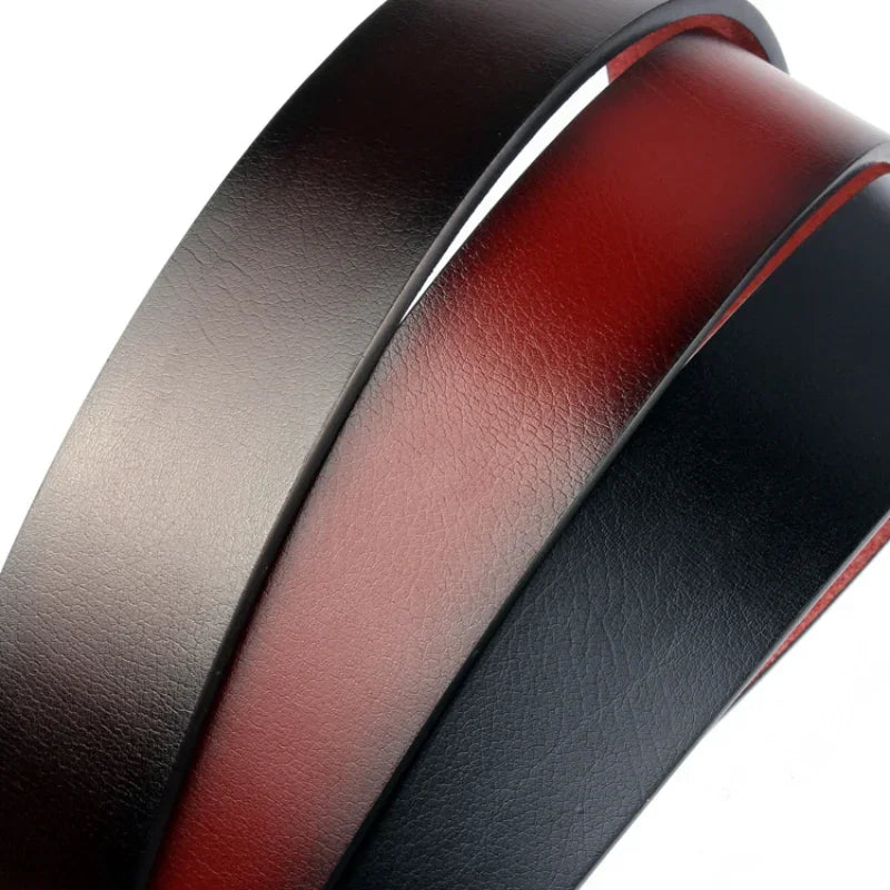 Fashion Luxury Designer Brand Men Belt High Quality PU Leather Strap