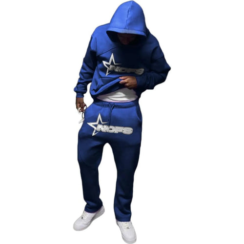 American Classic Hooded Sweatshirt Loose Hip Hop Skateboard Nofs