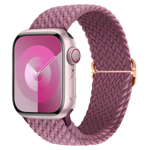 Braided Solo Loop For Apple watch Ultra band 40mm 44mm 41mm 38mm 49mm