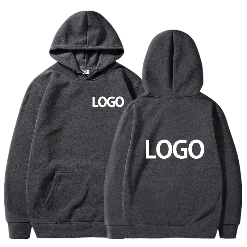 Customized Printed Men Women Hoodie Loose Casual Clothing Fashion Long