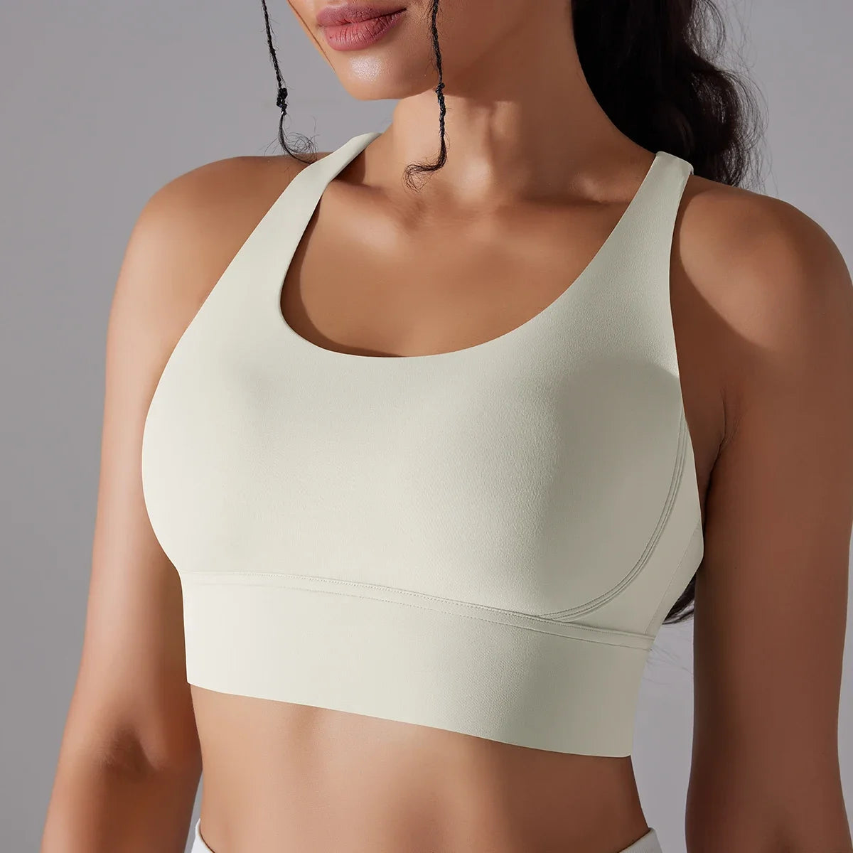 Women Yoga BraTank Tops for Fitness Naked Feel Sport Bra Gym Vest