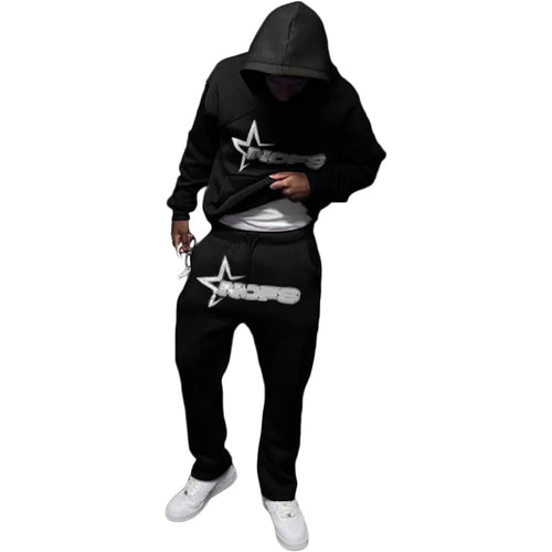 American Classic Hooded Sweatshirt Loose Hip Hop Skateboard Nofs