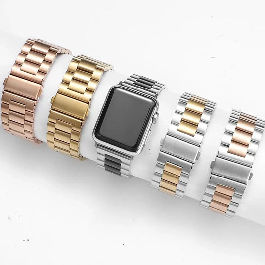 stainless steel strap for apple watch band 38/42mm 41mm 40/44mm 45mm