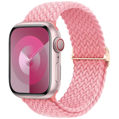 Braided Solo Loop For Apple watch Ultra band 40mm 44mm 41mm 38mm 49mm