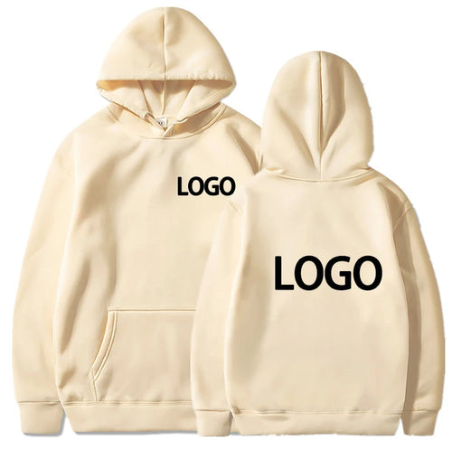 Customized Printed Men Women Hoodie Loose Casual Clothing Fashion Long