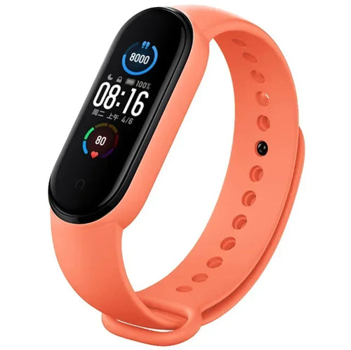 Watch Strap For Xiaomi Mi Band 7 6 5 4 3 Wristband Silicone Bracelet