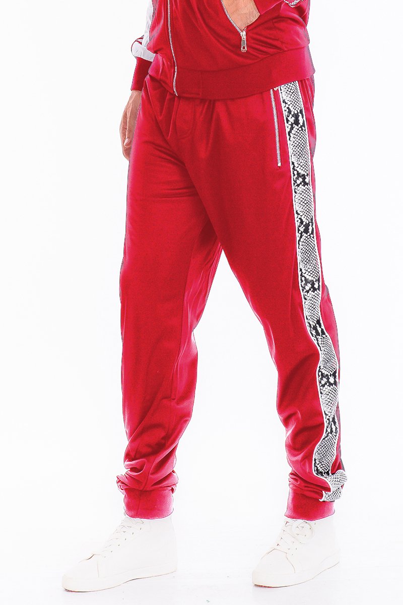 SNAKE SIDE TRACK PANTS