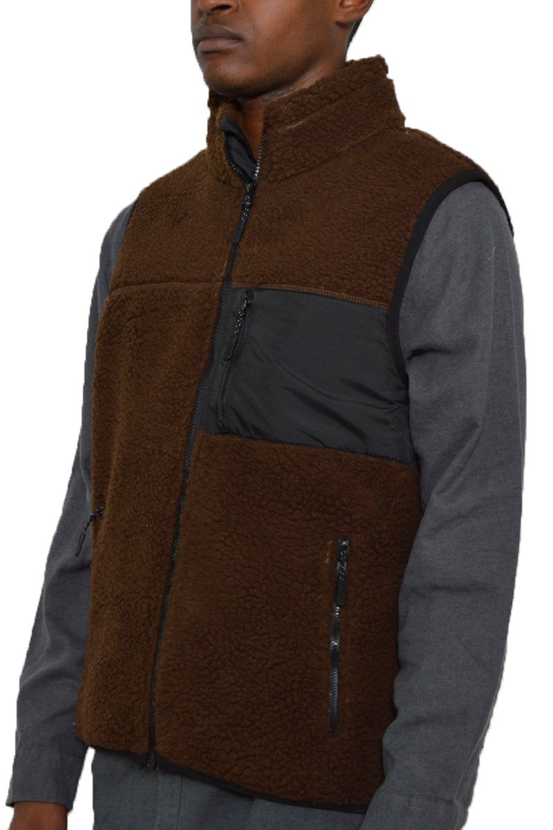 SHERPA FLEECE VEST