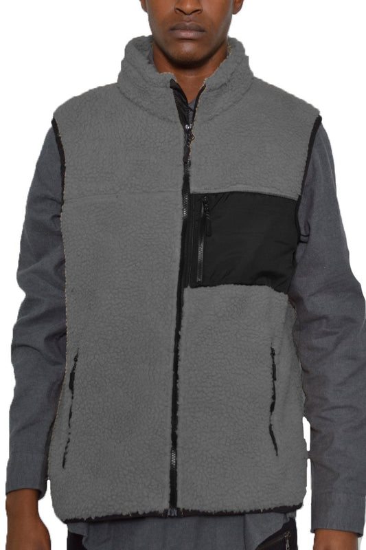 SHERPA FLEECE VEST